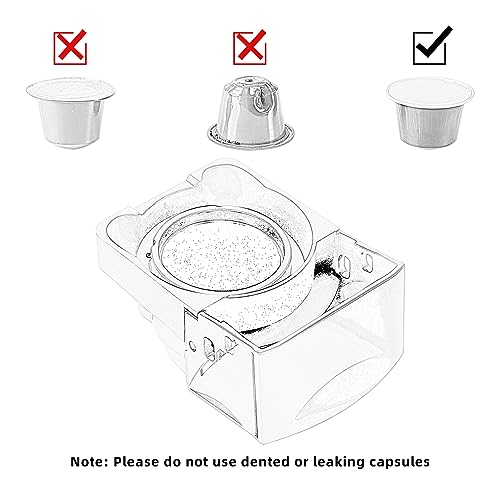 KOTLIE Coffee Pod Multi Capsule Coffee Machine Accessories for nespresso(Black)