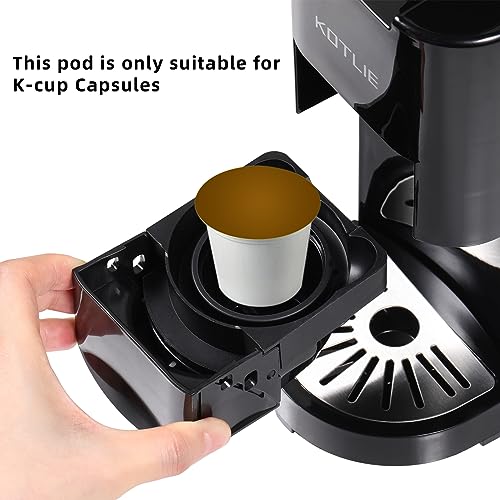 KOTLIE Coffee Pod Multi Capsule Coffee Machine Accessories for nespresso(Black)