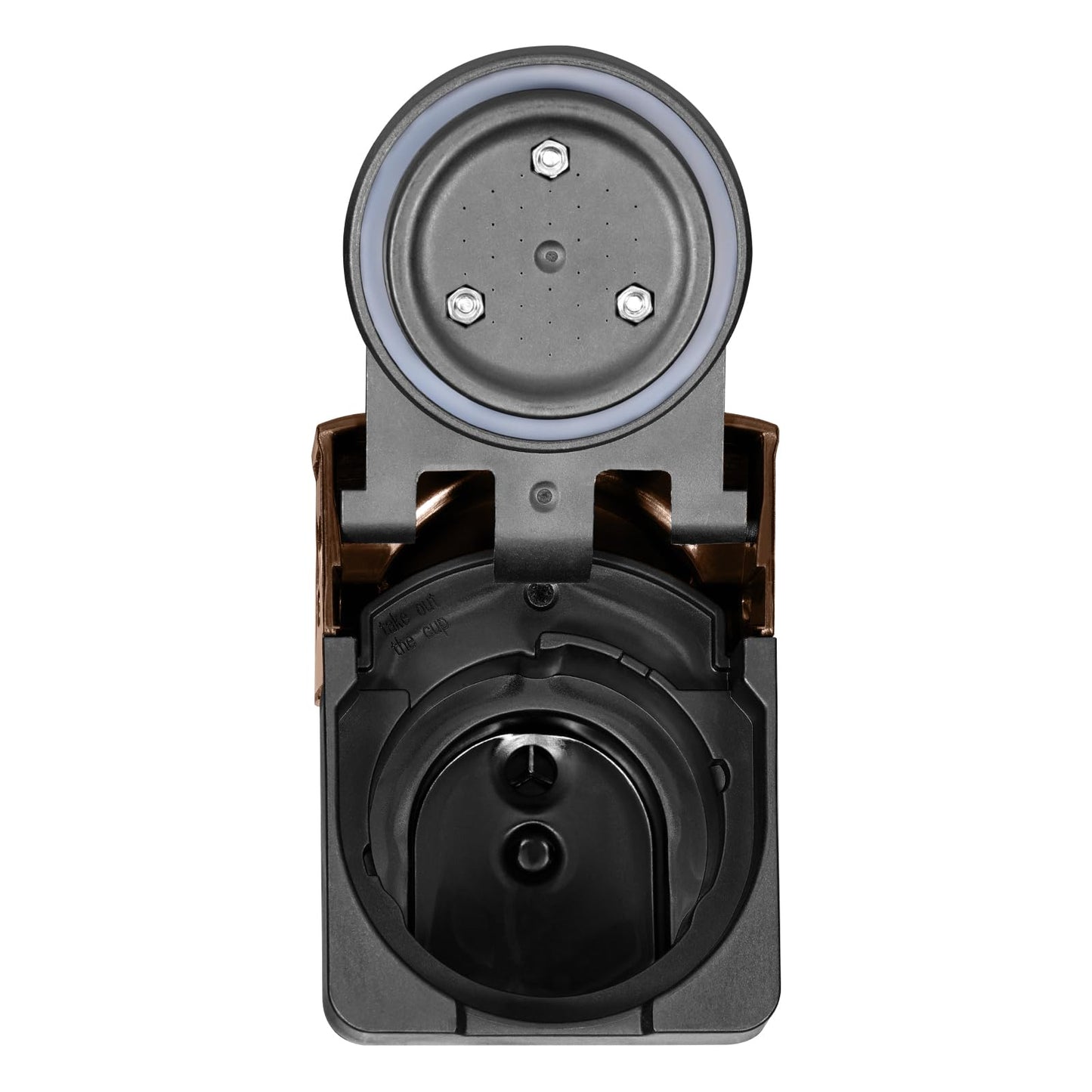 KOTLIE (Brown Pod) Capsule Coffee Machine Accessory for Ground Capsule and ESE Coffee Pods (ground coffee)