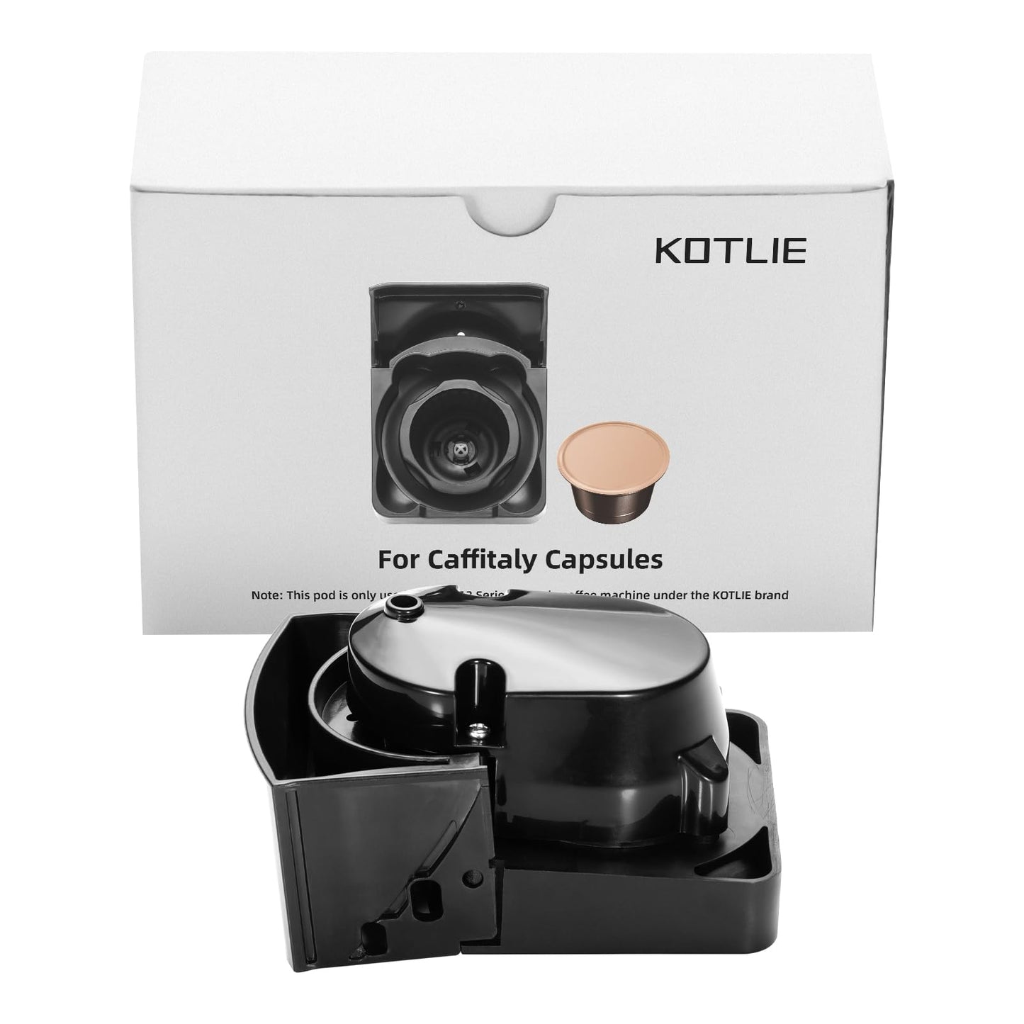 KOTLIE Coffee Pod Multi Capsule Coffee Machine Accessories for nespresso(Black)