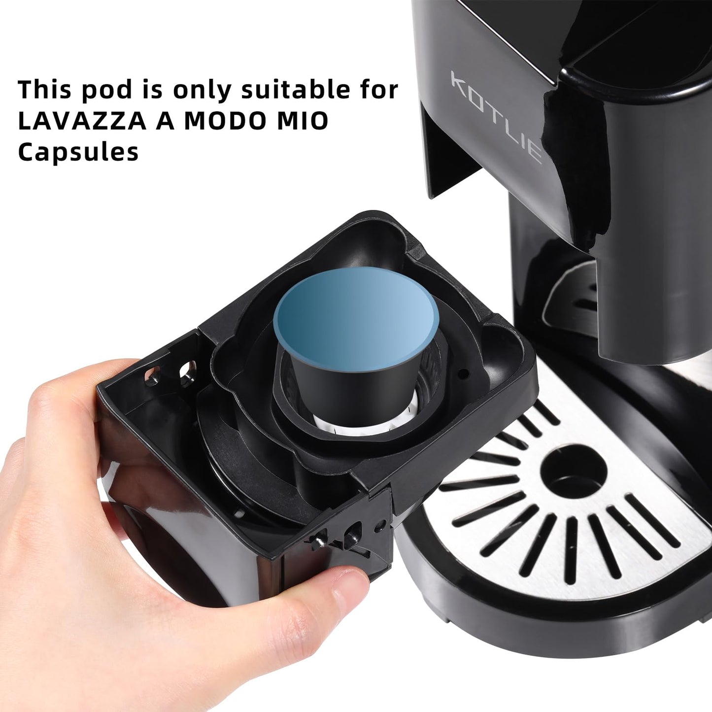 KOTLIE Coffee Pod Multi Capsule Coffee Machine Accessories for nespresso(Black)