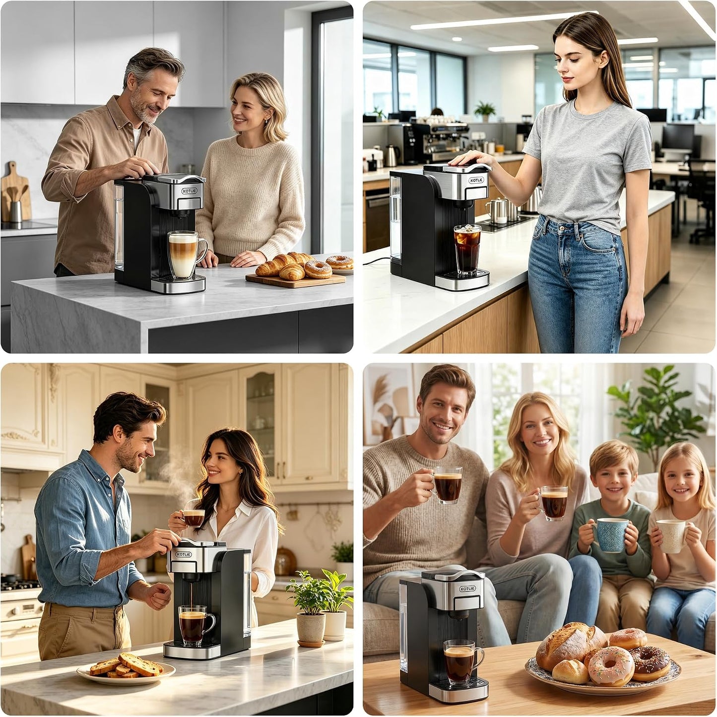 KOTLIE 827 Multi-Capsule Coffee Machine