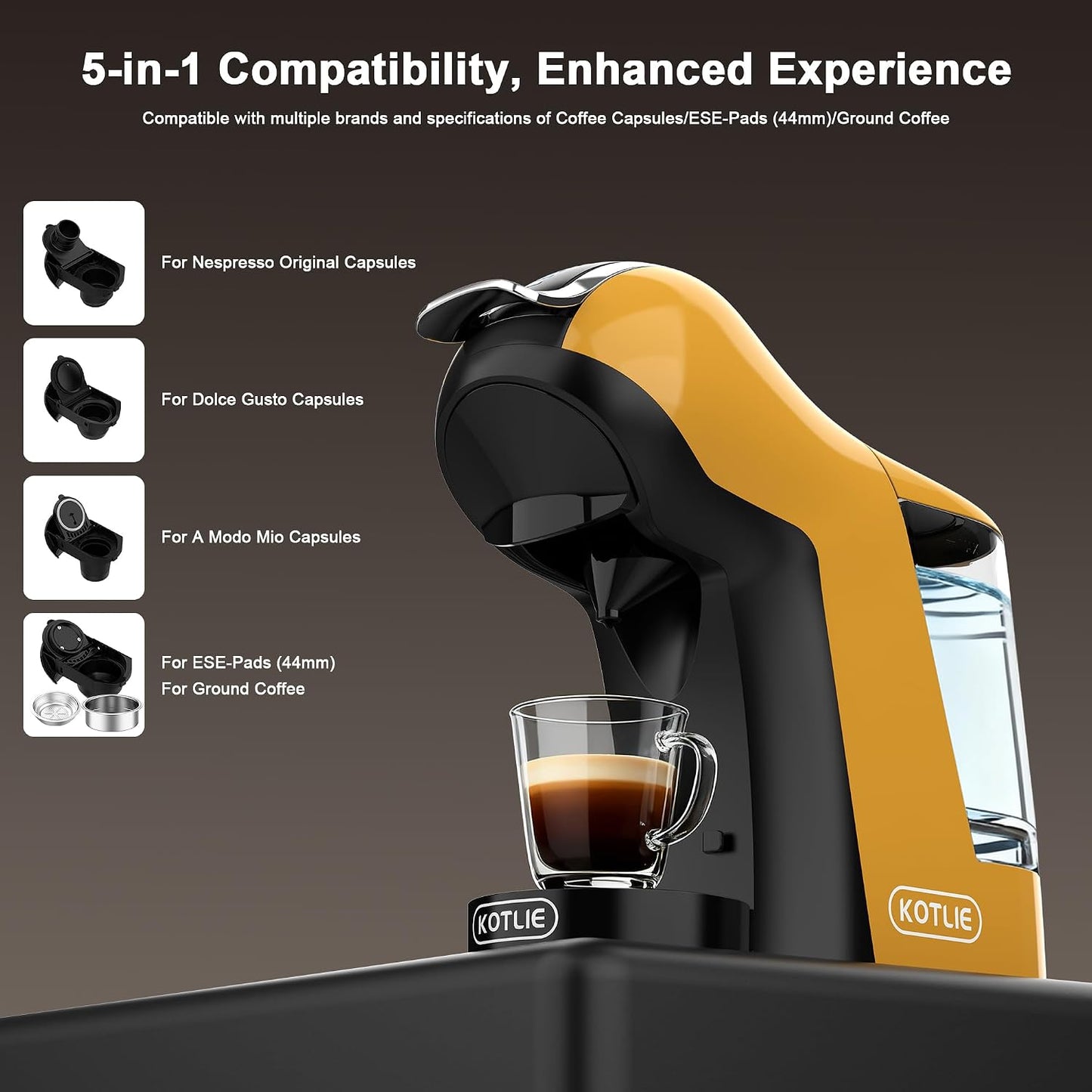 KOTLIE 308 Multi-Capsule Coffee Machine