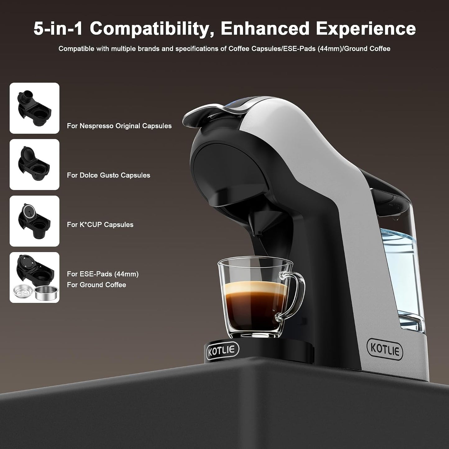 KOTLIE 308 Multi-Capsule Coffee Machine