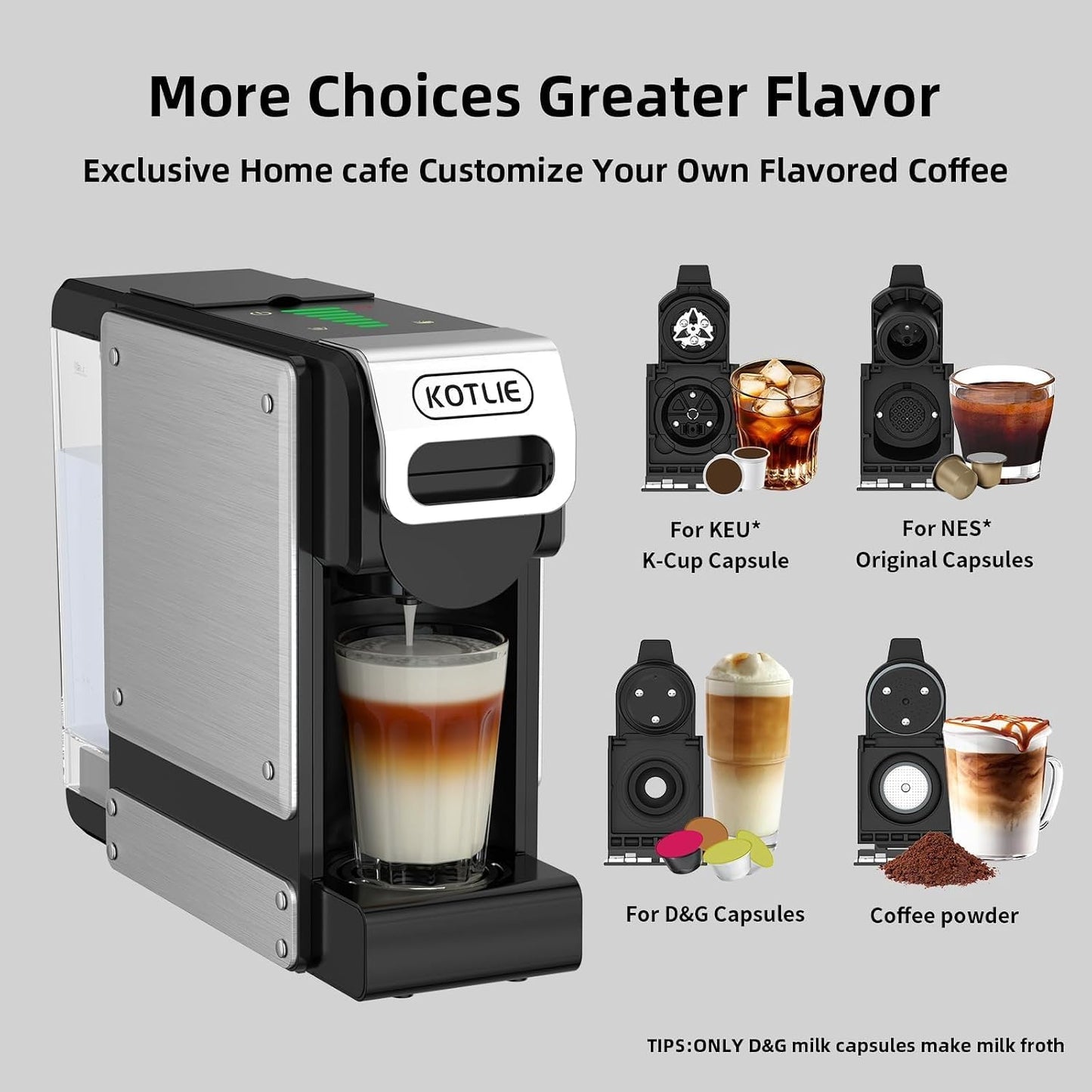 KOTLIE 550 Multi-Capsule Coffee Machine