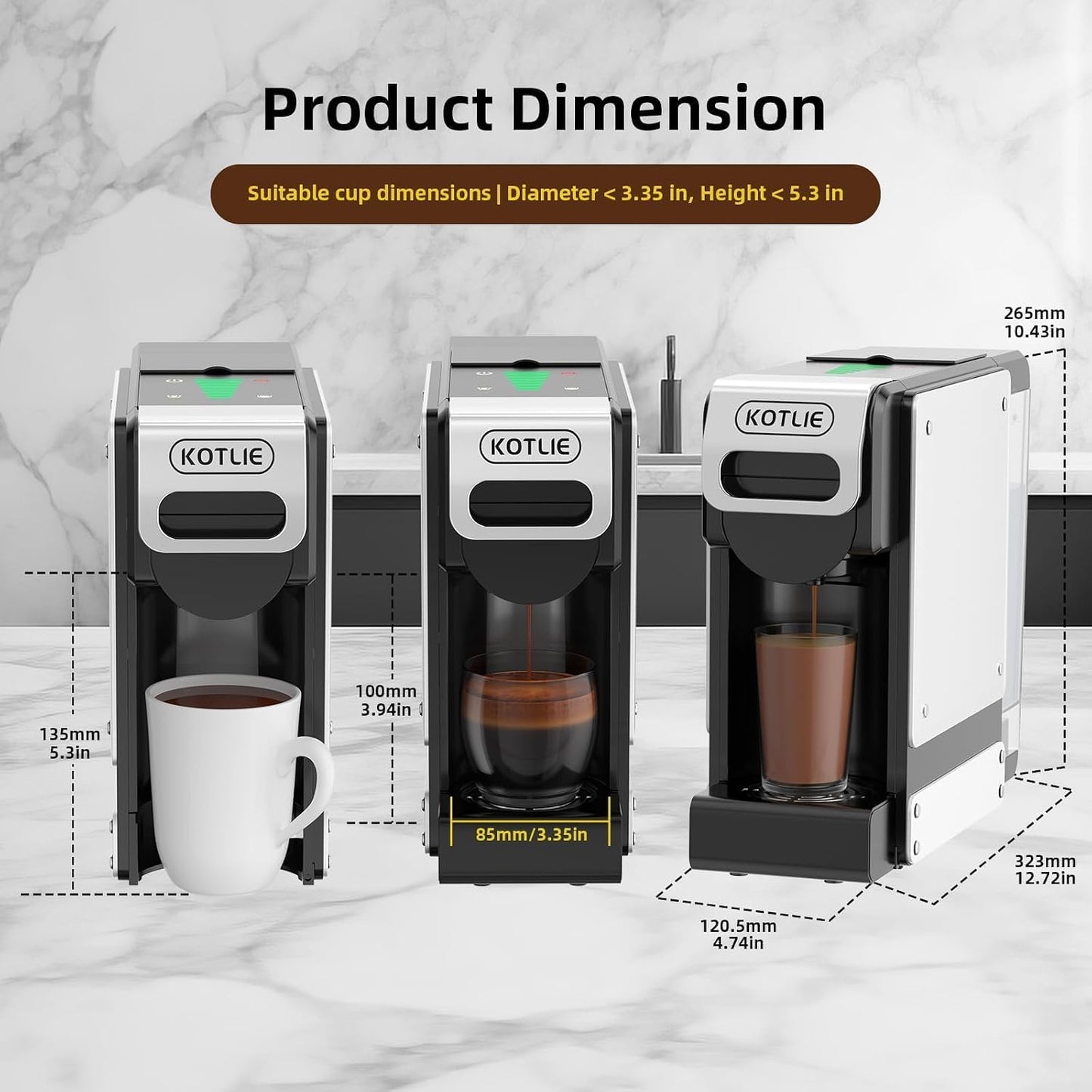 KOTLIE 550 Multi-Capsule Coffee Machine
