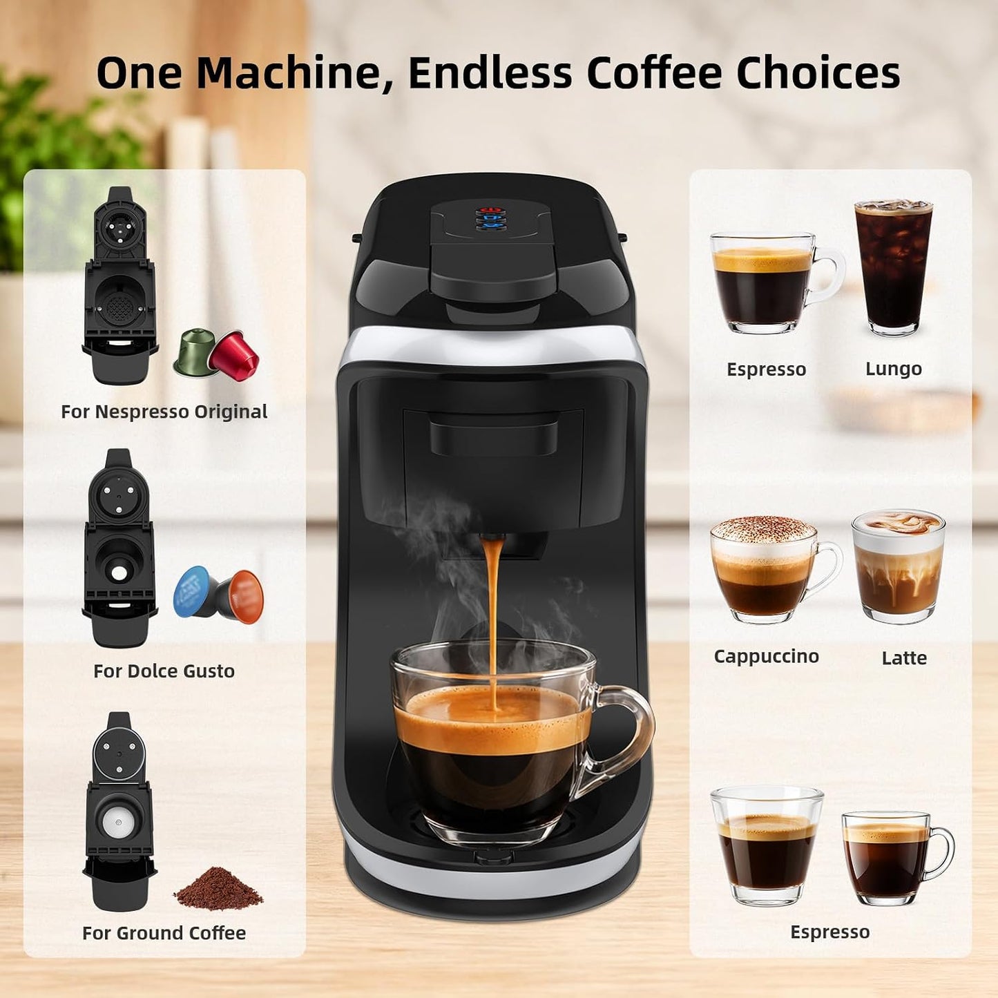 KOTLIE 551 Multi-Capsule Coffee Machine
