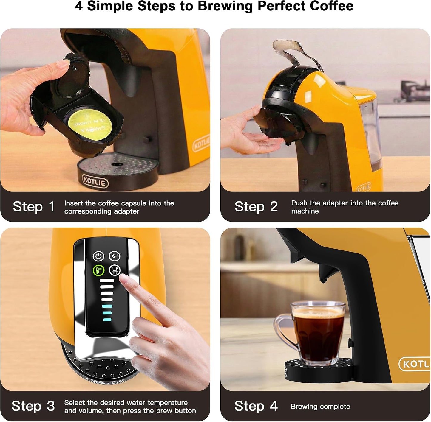 KOTLIE 308 Multi-Capsule Coffee Machine